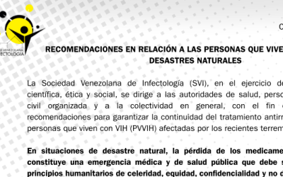 Comunicado SVI-VIH